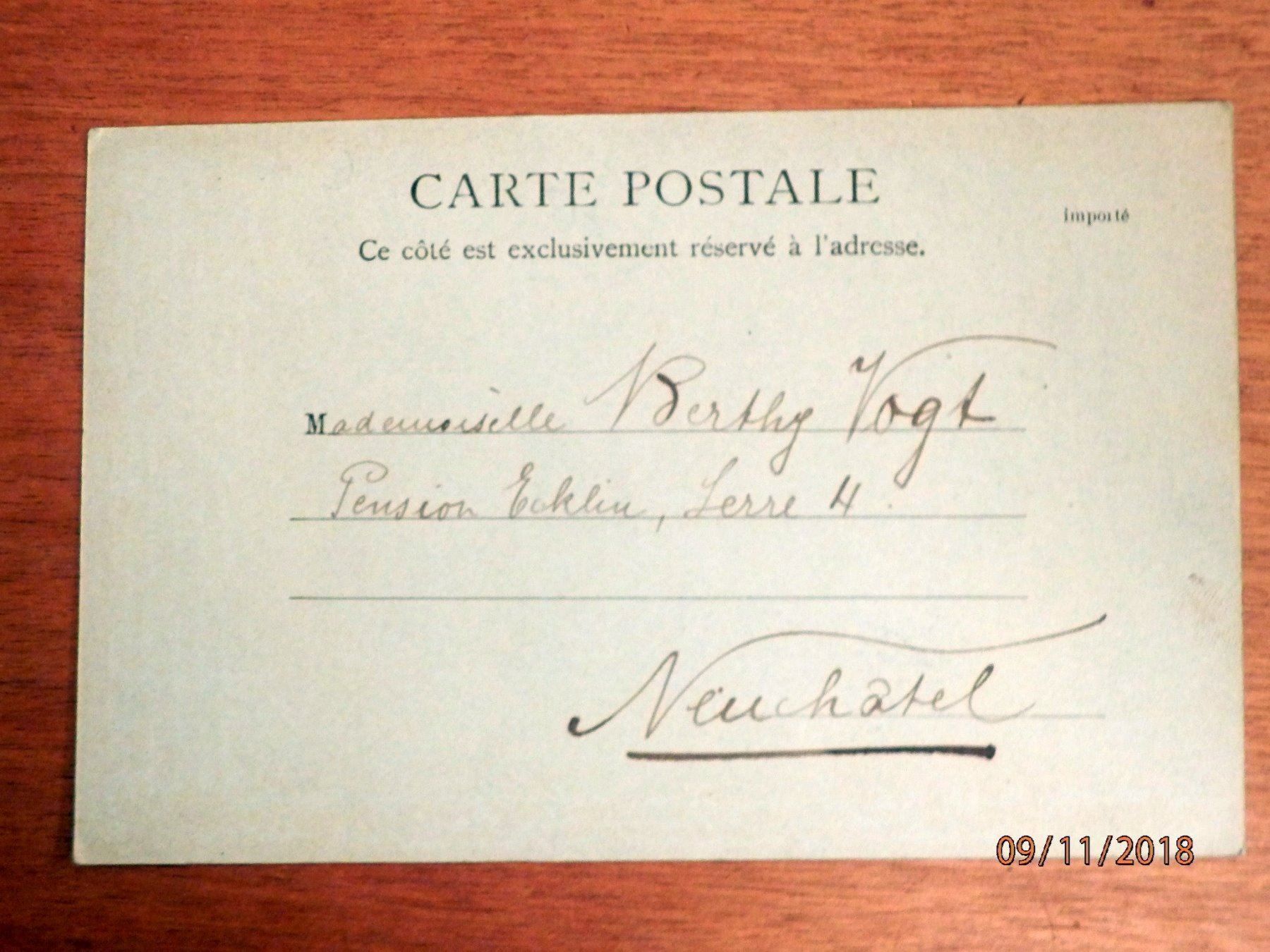 Ansichtskarten: Chamonie, Fotolitho, Frankreich – Gebraucht aus Ueberstorf von dinbau 2
