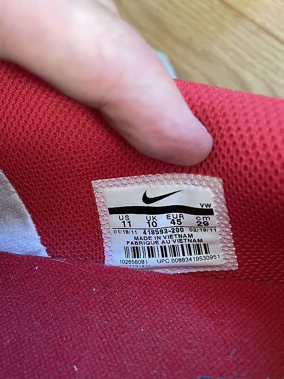 Herrenschuhe: Nike Schuhe in der Größe 45 – Gebraucht aus Muttenz von Style_2000 4