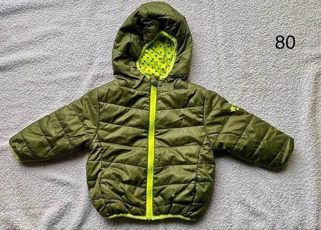 Leichte warme Winterjacke  80