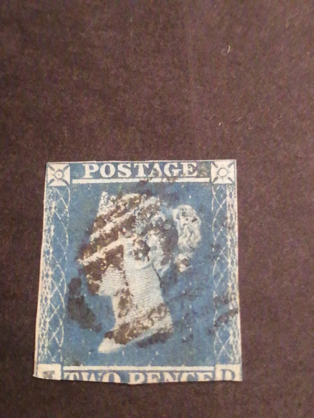 Tous les timbres: Two Pence Blue 1841  – D'occasion à Happerswil par tschergi