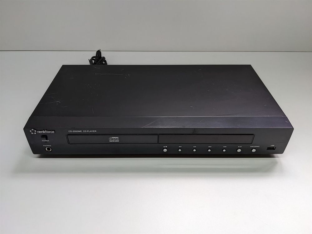 Renkforce CD2000ME, CDPlayer, USB Kaufen auf Ricardo