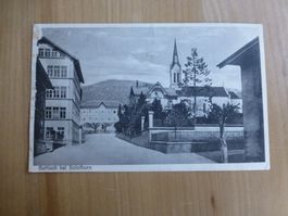 Bettlach Ansichtskarte der Dorfstrasse 1931