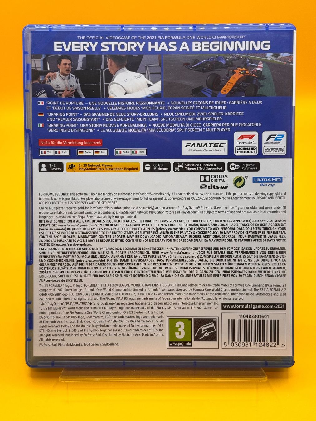Sony Giochi: F1 2021 PS5 Game – Usato da Oberwil b. Zug venduto da silver2024 1