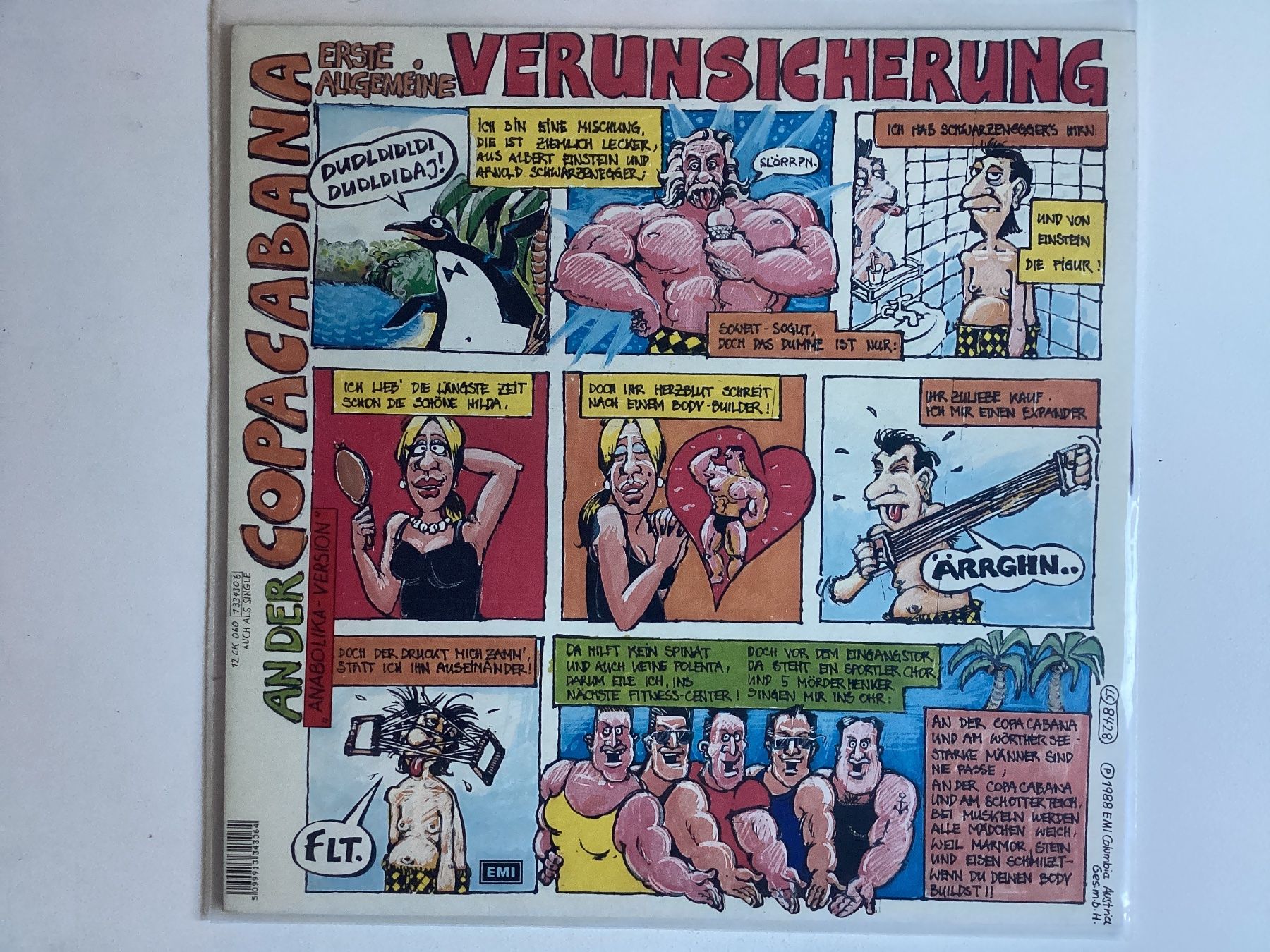 Schallplatten: Erste Allgemeine Verunsicherung Maxi-Single - Copacabana – Gebraucht aus Gutenswil von Hamzian