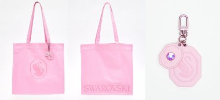 Swarovski Tote Bag and Key chain