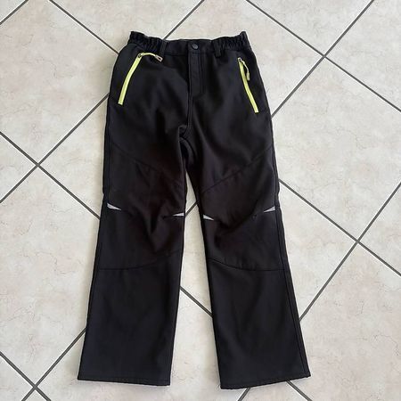 Outdoorhose mit softshell-Fleecefutter
