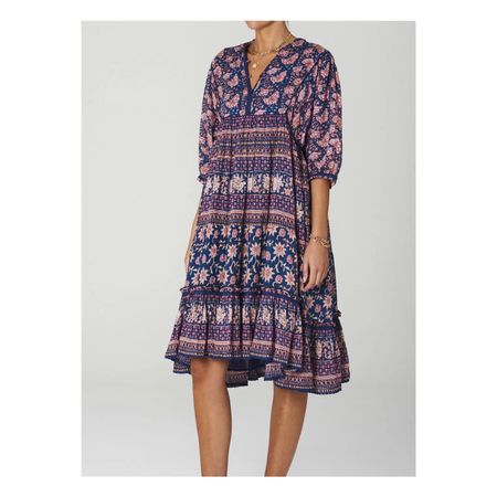 M.A.B.E.  Carli Midi Dress Size M