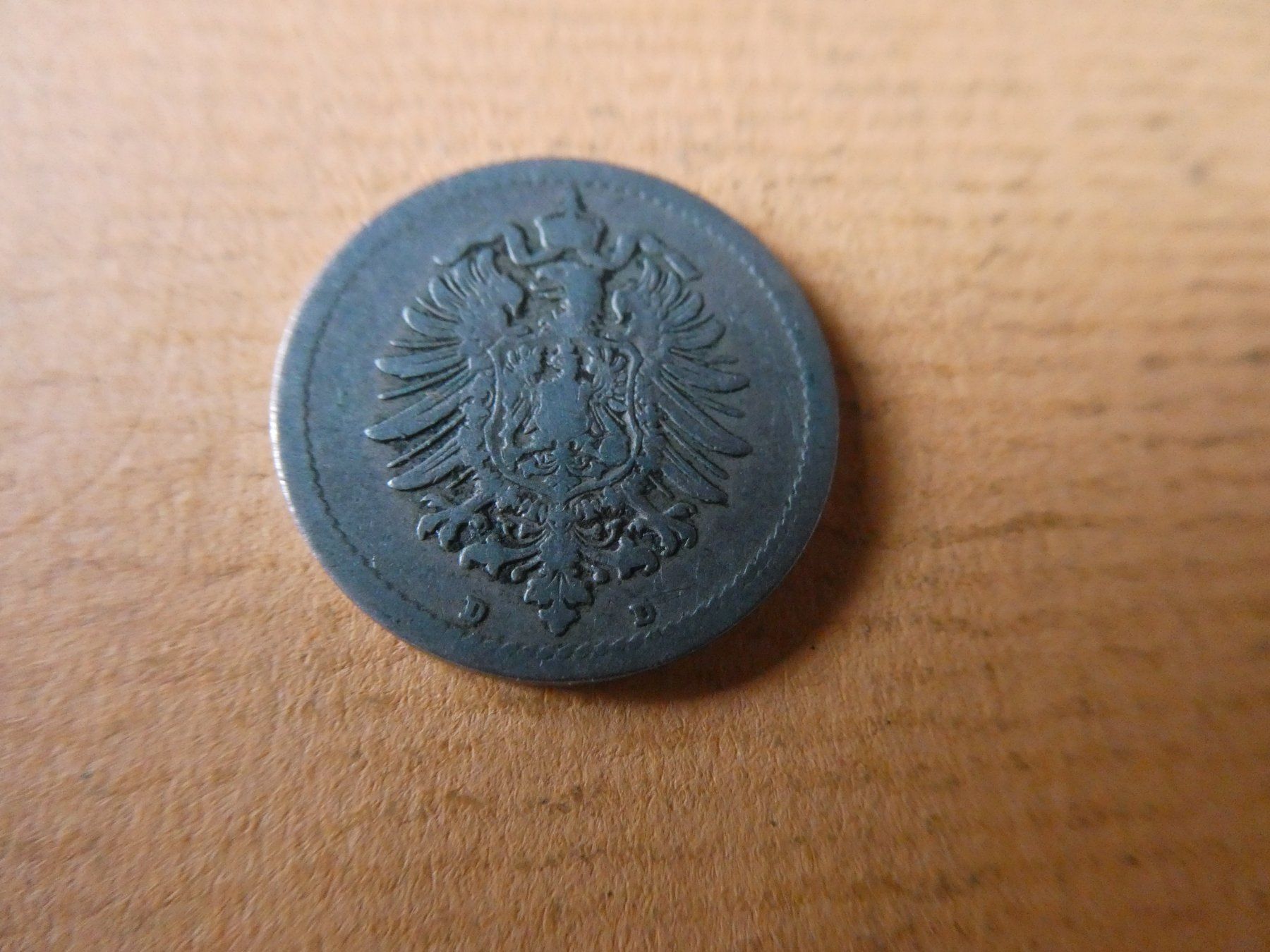 Tutti le monete: Dt. Reich 1888 D, 5 Pfennig – Usato da Hinterforst venduto da Rohusri 1