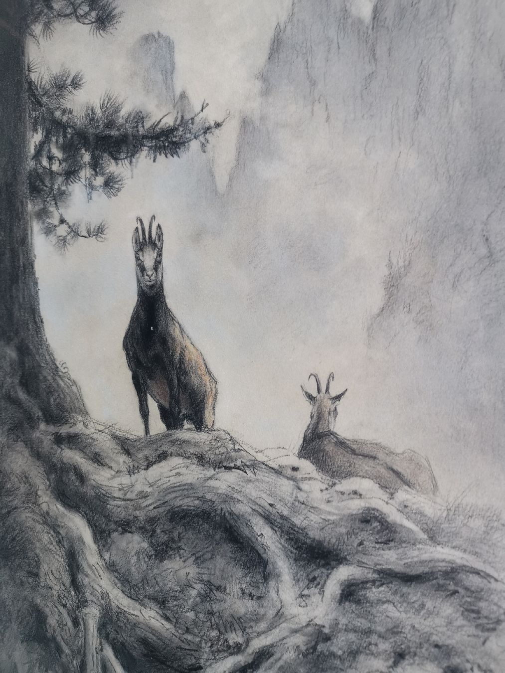 Dipinti: Dessin de Xavier de Poret – Usato da Farvagny-le-Grand venduto da CollectibleWatches 2
