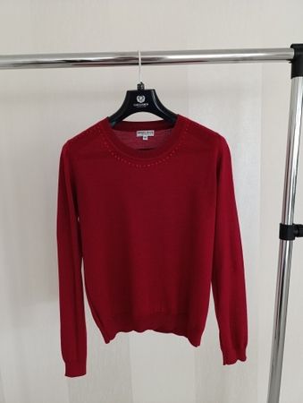 BonGenie Grieder Pullover rot Grösse XS