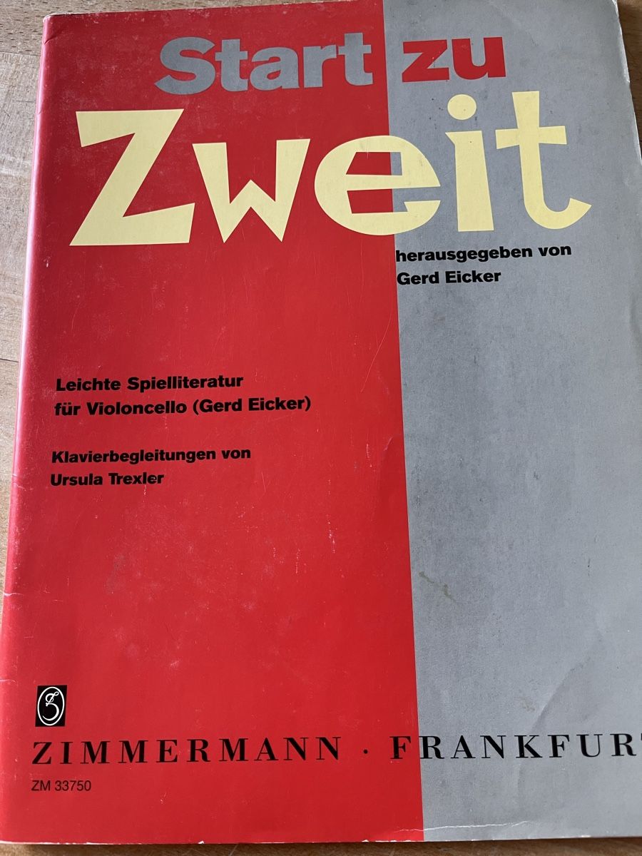 Bücher: Cellonoten: start zu zweit, klavierbegleitung – Neu (gemäss Beschreibung) aus Aesch BL von shuja01
