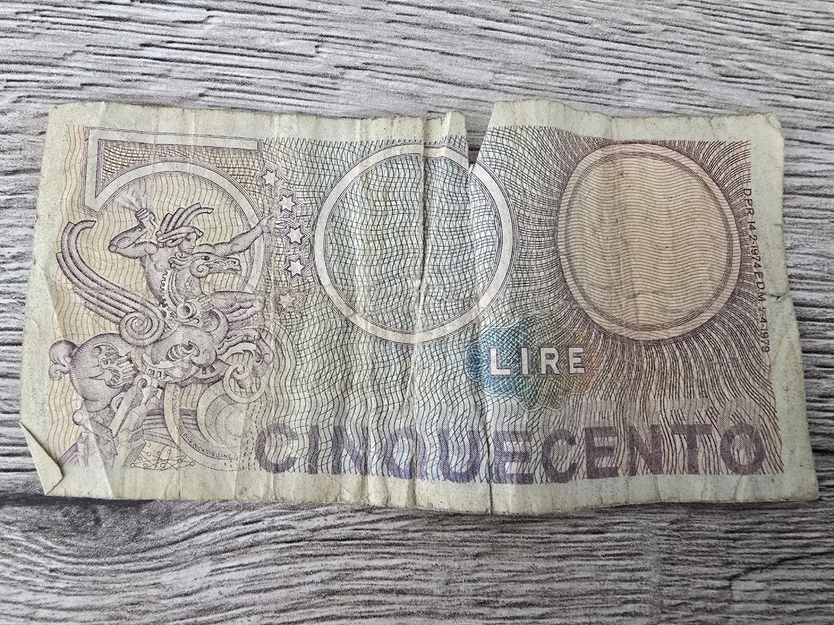 Banconote: 500 Lire Note Italien – Usato da Stansstad venduto da raser0rico 1