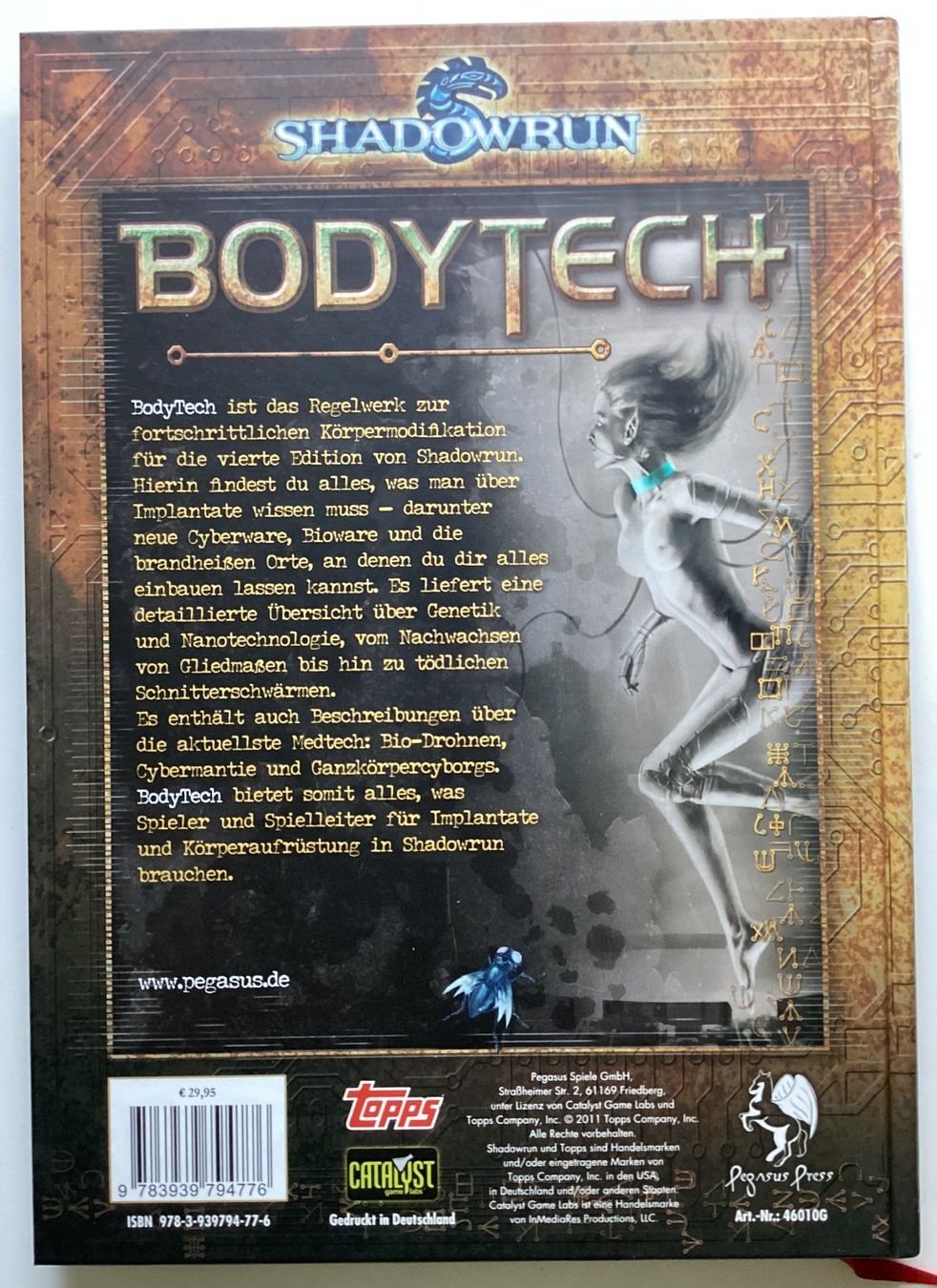 Bücher: SHADOWRUN - Bodytech – Neu (gemäss Beschreibung) aus Hünenberg von Ecila 1