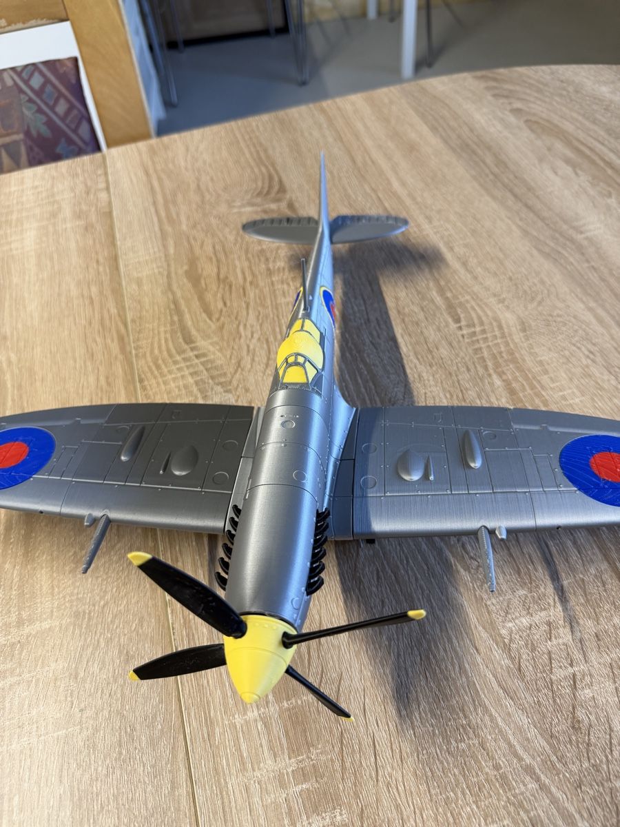 Modellbausätze & Standmodelle: Spitfire flugzeug wwii air force krieg 3D druck – Gebraucht aus Prosito von Danielehh 3