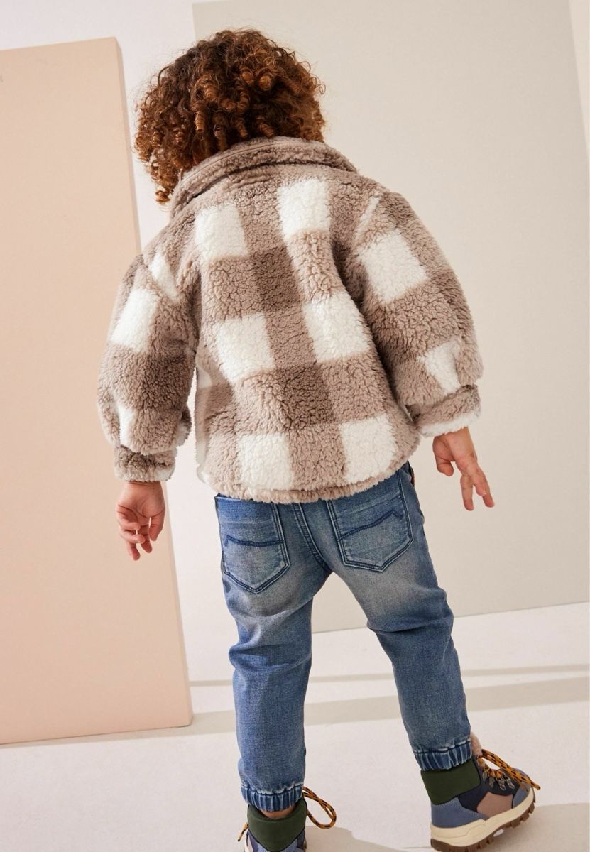 Next Vestes & Manteaux: Next Teddy Fleece Overshirt 1&1/2-2 Years – Neuf (Voir description) à Andermatt par stark19 1