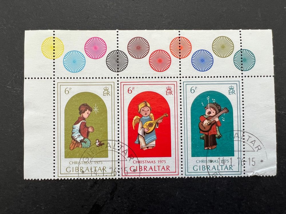 gibraltar-stamp-1975-golden-christmas-gest-d949-kaufen-auf-ricardo