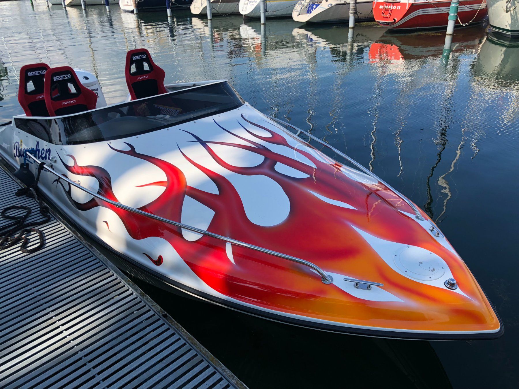 Barche: BIENCHEN TRIMARAN 5.6 VORFÜHRBOOT – Usato da Avenches venduto da BOOTTRANSPORTE 1