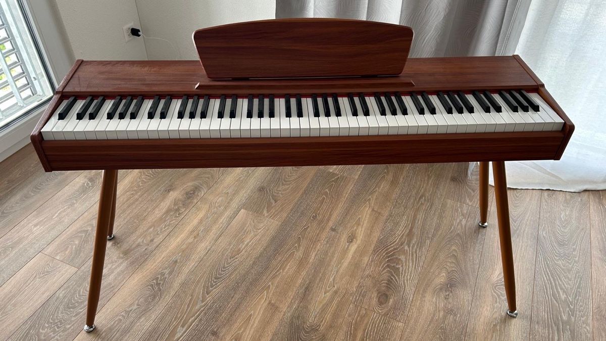 Strumenti musicali: Digital Piano Donner DDP-80 Brown Excellent Condition – Nuovo (secondo la descrizione) da Zürich venduto da hay_2mpr 1