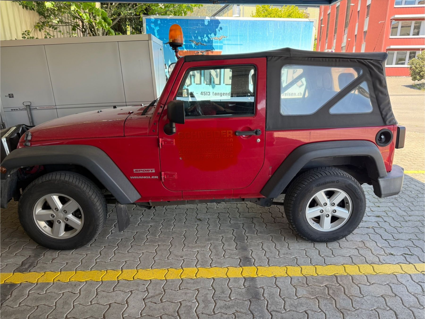 Jeep Automobili: Jeep wrangler crd ab platz!! Mit Schneepflug – Usato da Langendorf venduto da asc_zr6y
