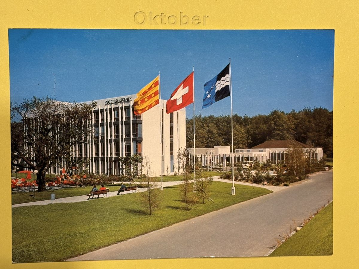 Cartoline postali: AK von Solbadklinik Rheinfelden – Usato da Rümlang venduto da Kartenpost1