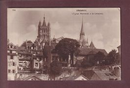 LAUSANNE - Eglise Allemande - 1920