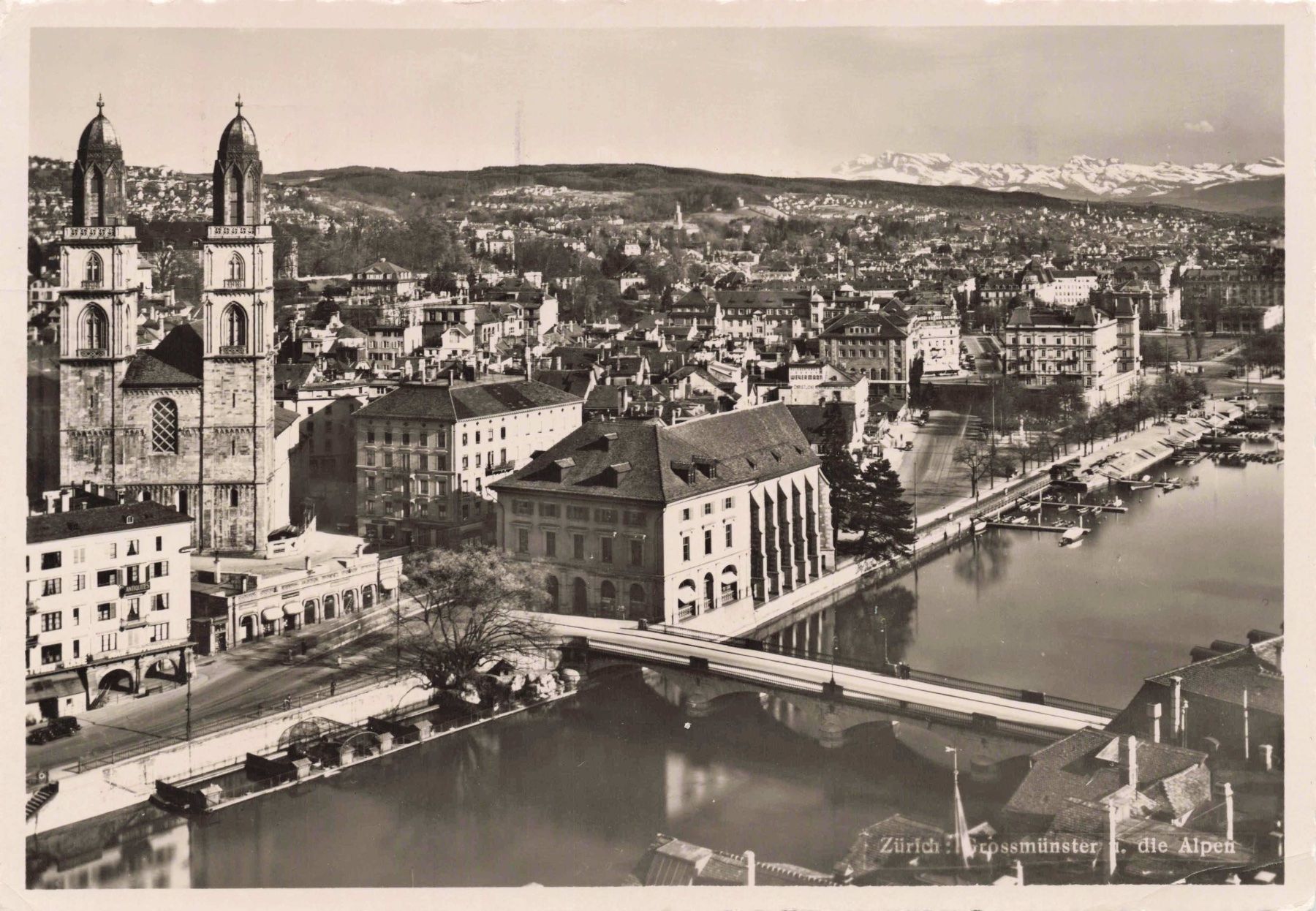 Ansichtskarten: Zurich – Gebraucht aus Biasca von Blenio71