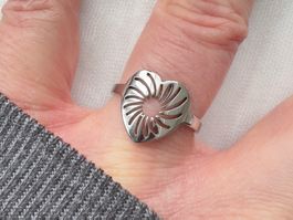 Bague coeur
