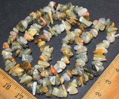 Stein Perlen Strang L-4998 – Chrysoberyll Chips 44cm