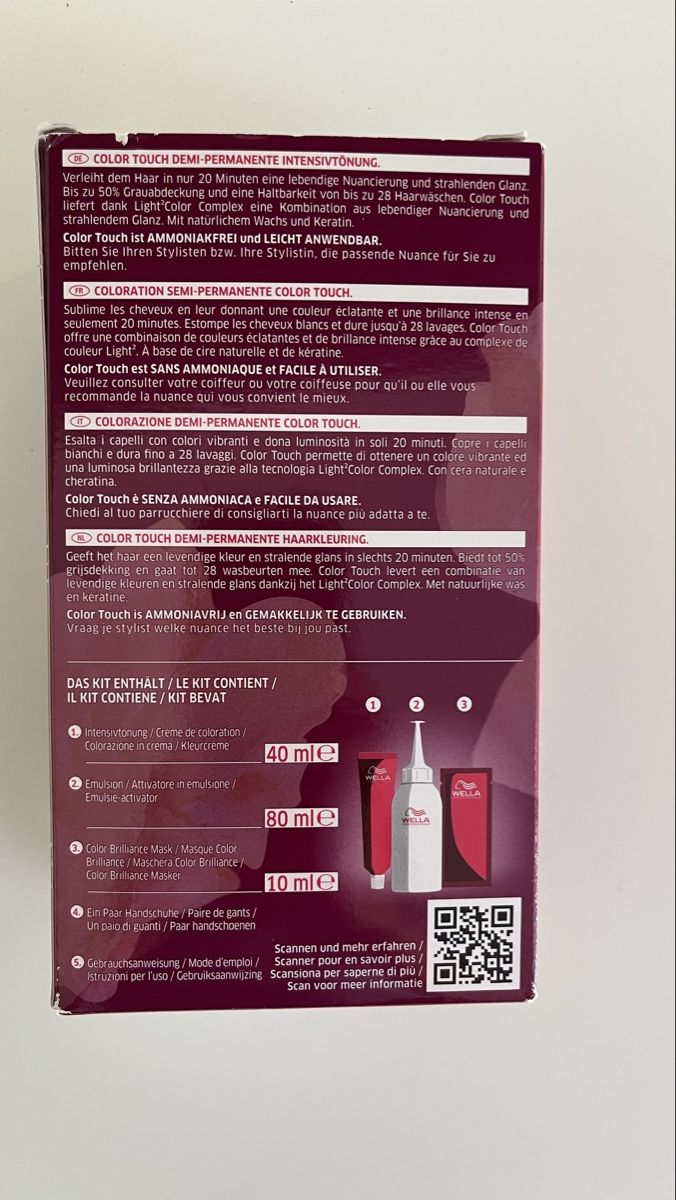 Färbemittel: Wella Haarfarbe + Arganöl gratis dazu  – Neu und originalverpackt aus Stäfa von Exclusive0 2