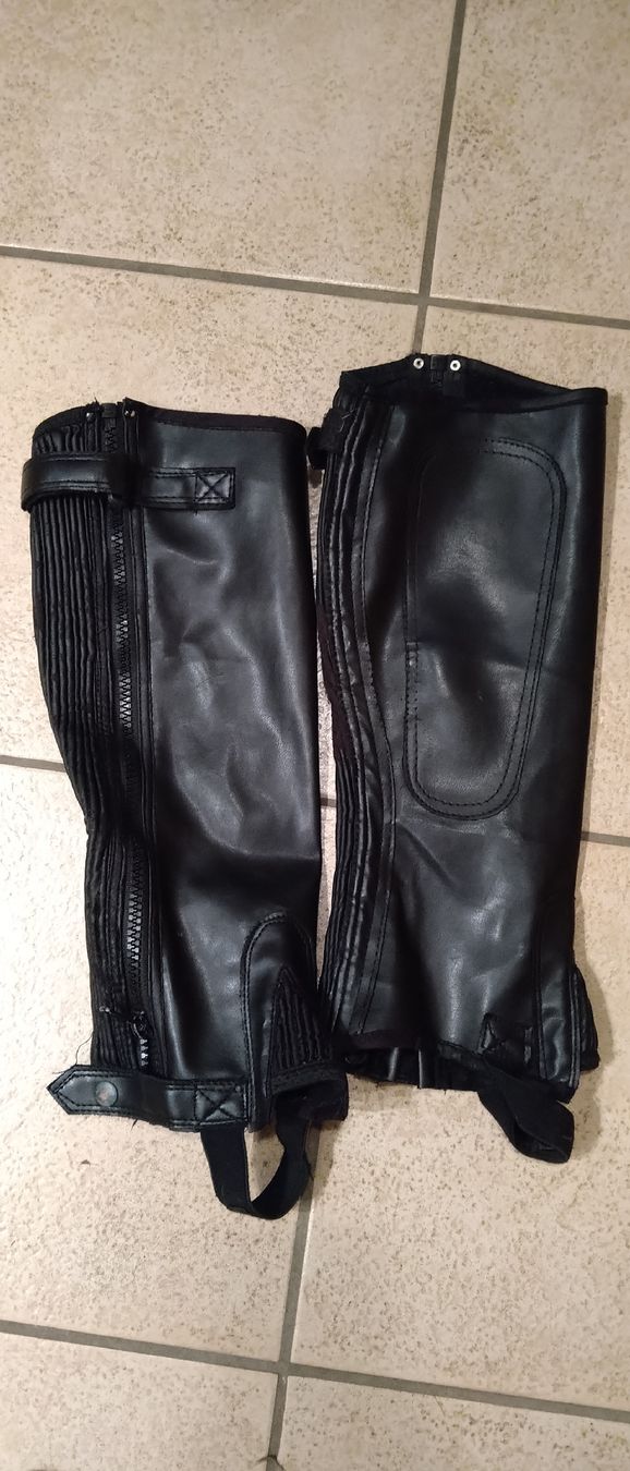Herrenschuhe: Reitchaps XL – Gebraucht aus Scheuren von
