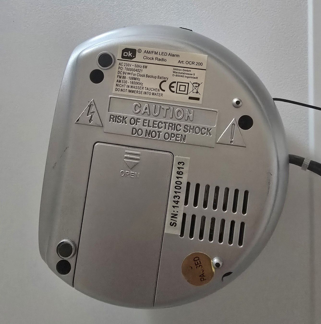 Sveglie: Radiowecker – Usato da Bergdietikon venduto da ewa1005 5