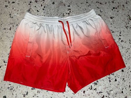 Coast&Coast Badehose Grösse L  Rot/Weiss