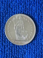 2 Fr. 1967 Silber  Top Zustand