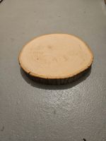 Holzscheibe rund Naturholz Dekoration Handwerk