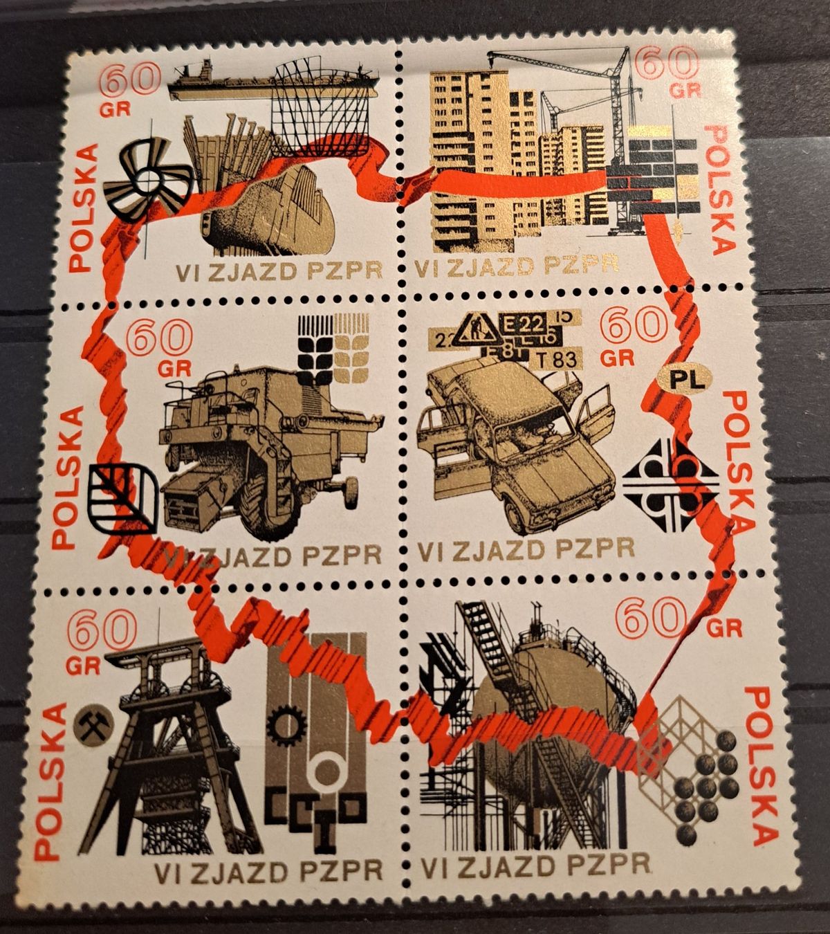 Alle Briefmarken: Pologne 1972 Michel Bloc 50 ** – Gebraucht aus Biel/Bienne von ESOXMAN