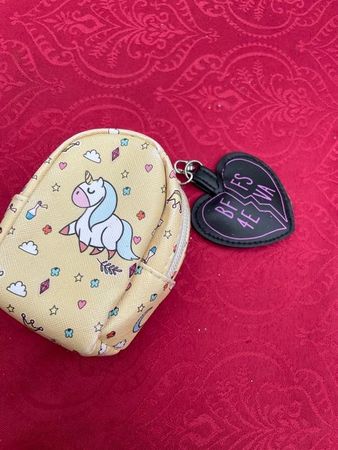 Einhorn Portemonnaie mit BFF Anhänger