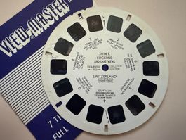 View-Master 3D: Nr. 2014 K Lucerne And Lake Views Schweiz
