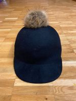 Kinder Mütze Kappe Gr.122-128 schwarz