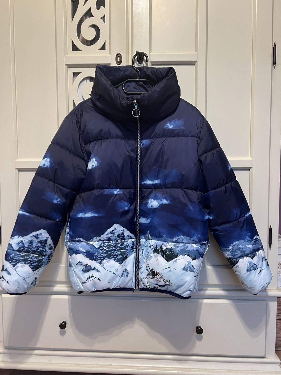 Esprit Jacken: Esprit Winterjacke Gr. S mit Schneeberg Motiv – Gebraucht aus Remigen von lsp02
