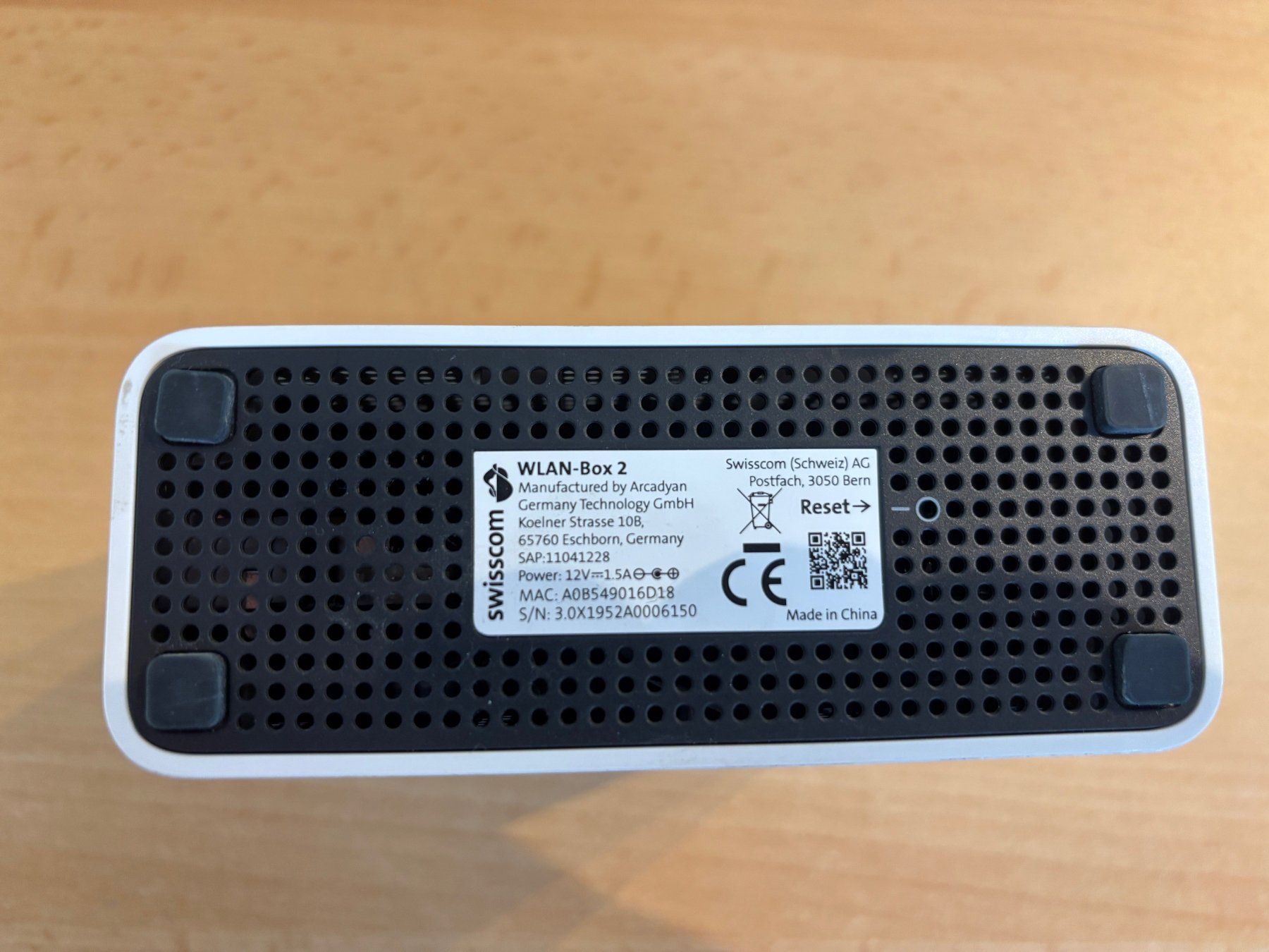 Swisscom WiFi: Swisscom WLAN-Box 2 – D'occasion à Schötz par Lenny-French 1