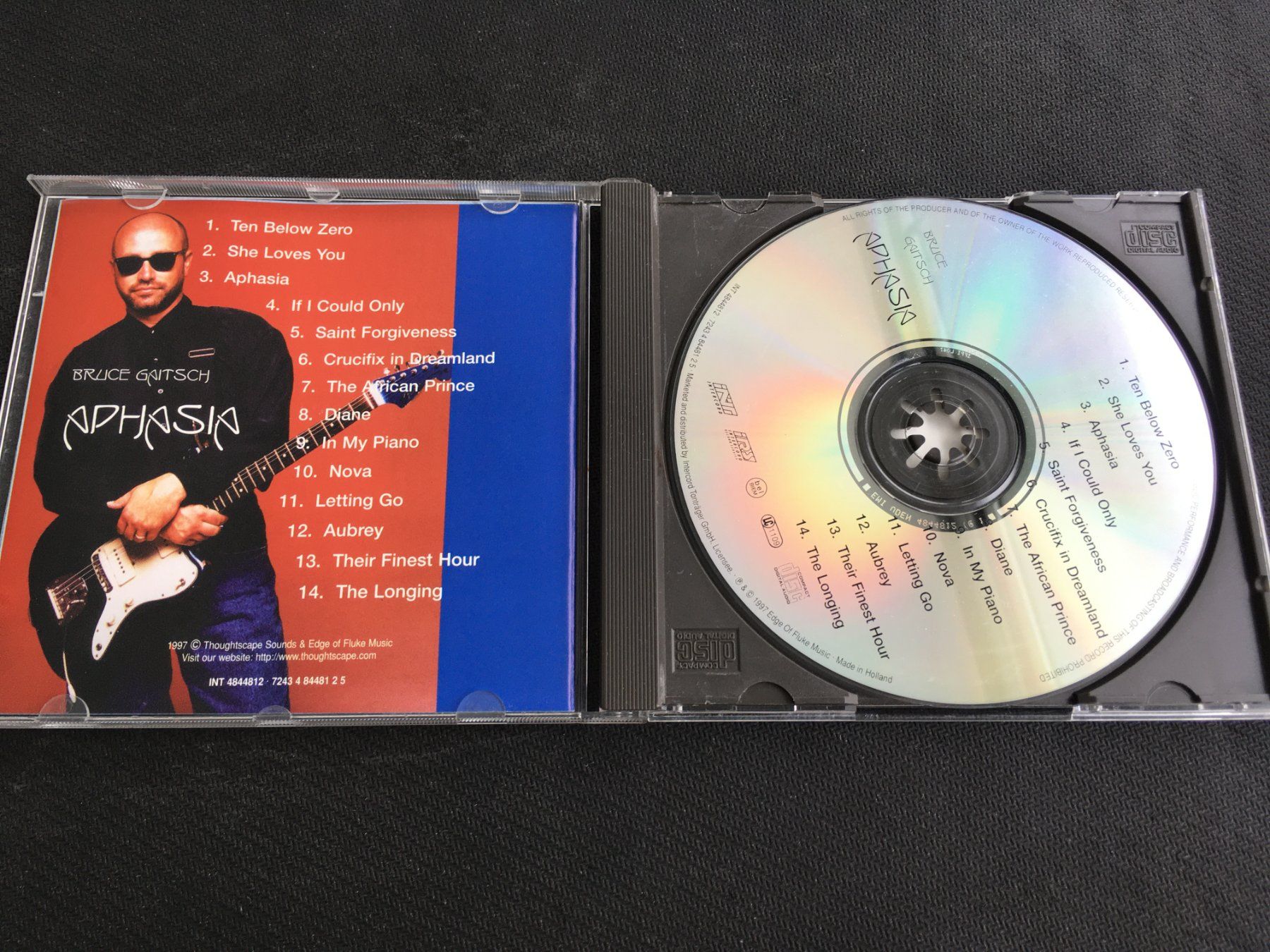 CD: Bruce Gaitsch - Aphasia -CD- – Usato da St.Gallen venduto da MedienJoe 1