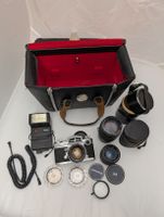 Filmkamera Miranda Sensorex Set mit 3 Objektiven und Zubehör