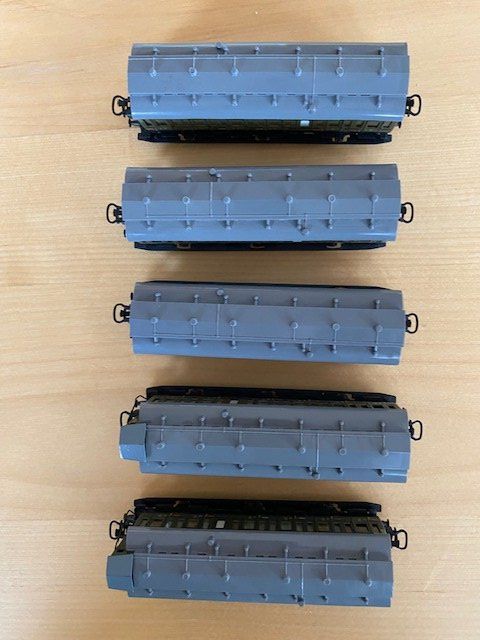 Märklin Modellini di ferrovie: Märklin 4004-4005 - 5 Abteilwagen – Usato da Adelboden venduto da diana_ch 7