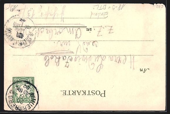 Cancelleria postale: Litho Lauf / Pegnitz, 15. Mittelfränkis – Usato da Berlin venduto da bartko-reher 1