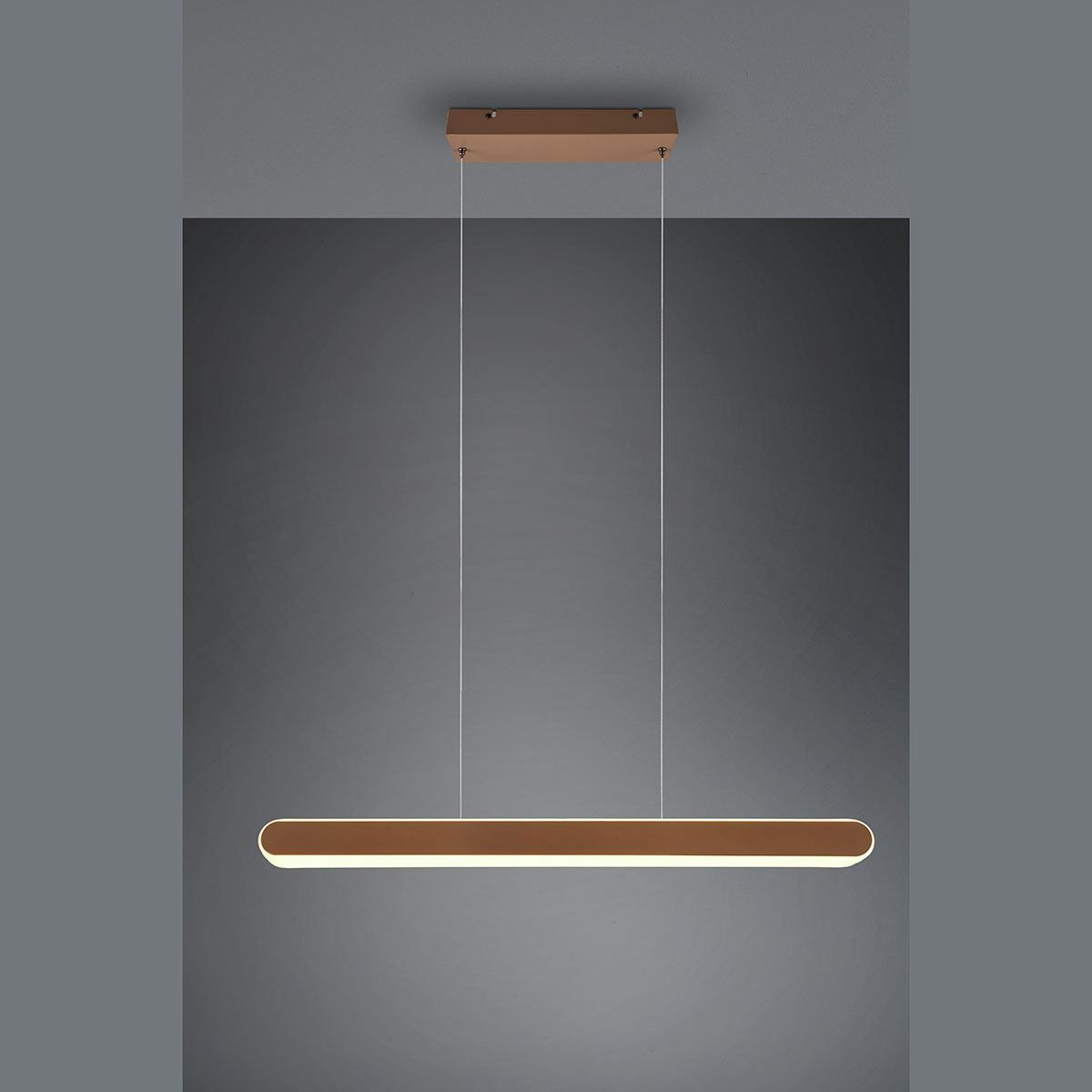 Lampadari & plafoniere: LED Pendelleuchte, Farbwechsler, Braun – Nuovo (secondo la descrizione) da Kreuzlingen venduto da Smart-Light 7