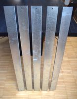 5 Fussblenden BITO Abschluss Boden  Fachbodenregal L = 1 m