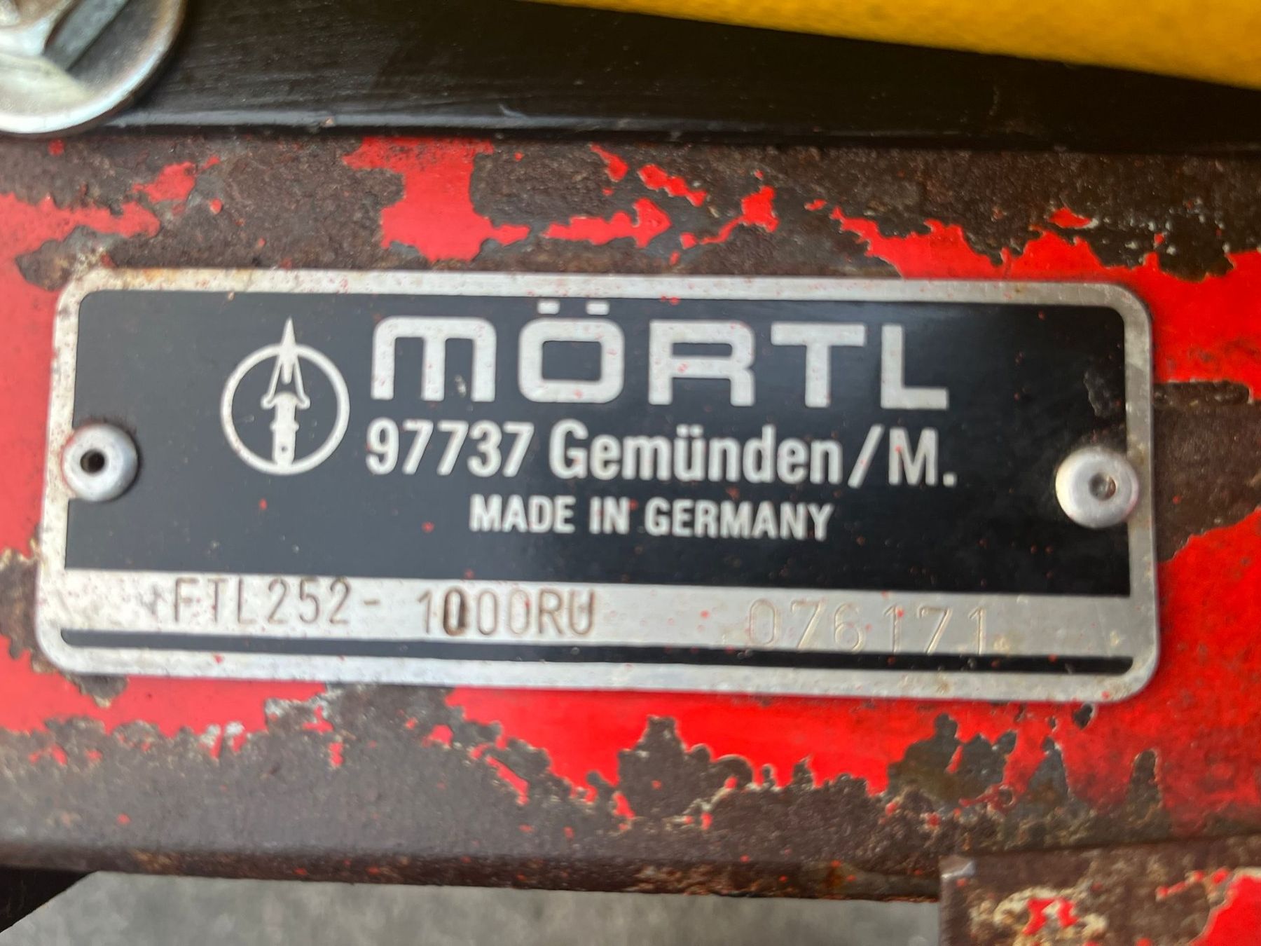 Tutte le macchine: Scheibenmähwerk Mörtl FTL 252 – Usato da Schwellbrunn venduto da klm116 4