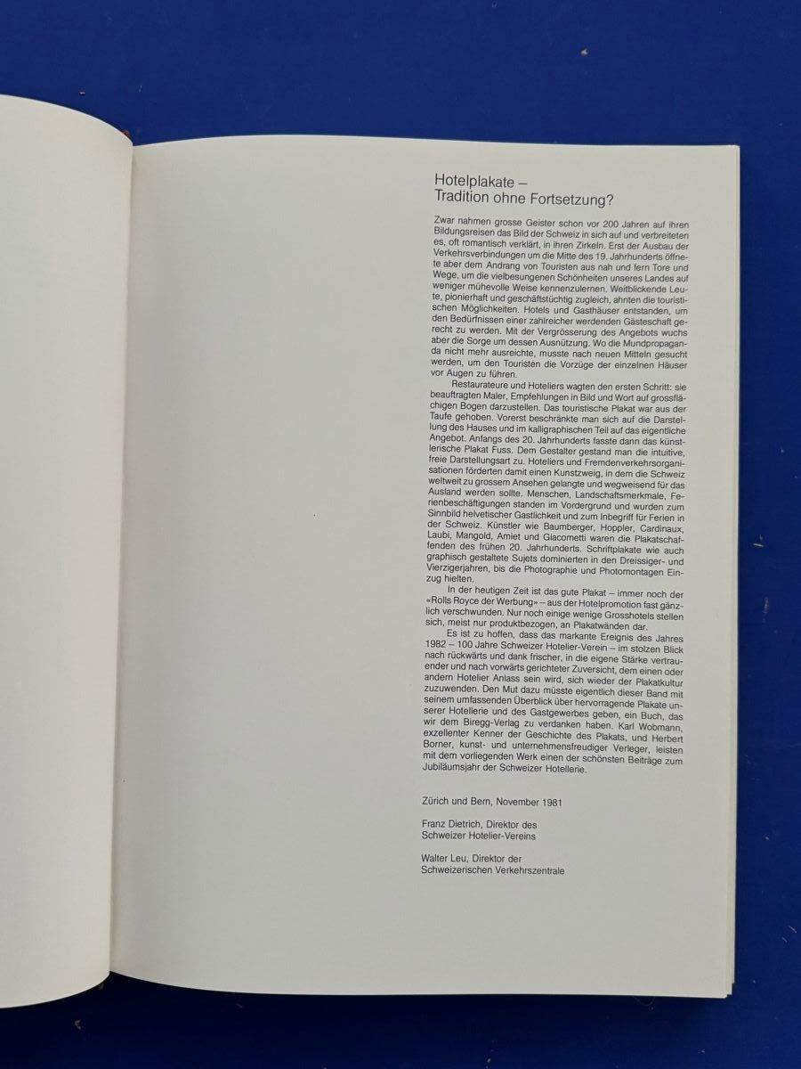Libri: Schweizer Hotelplakate 1875 - 1982. – Usato da Adliswil venduto da buch_und_kunst 2