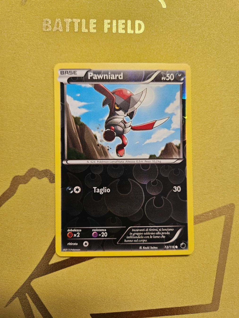 Pokémon Carte collezionabili: Plasma Freeze - Pawniard – Usato da Bellinzona venduto da Pokemarco