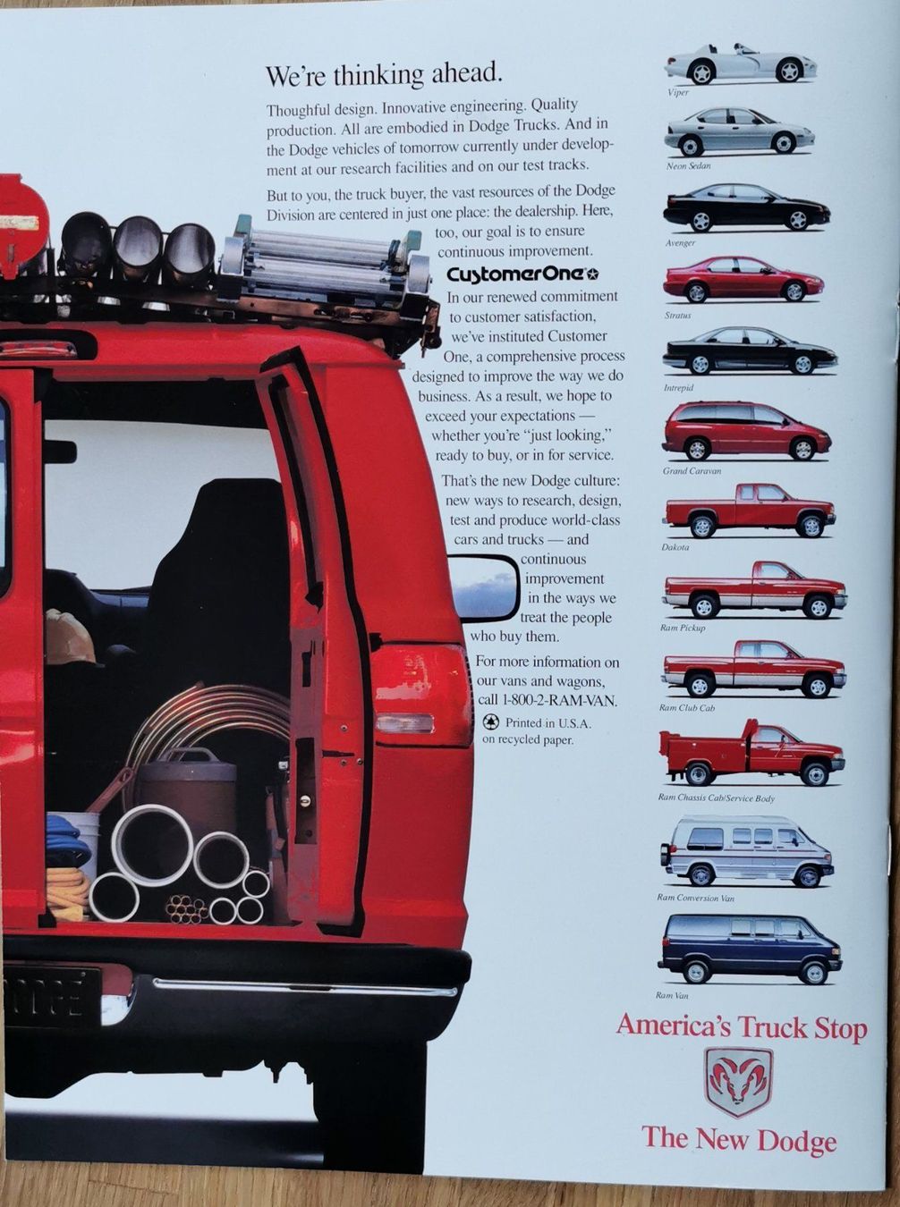 Dodge Documenti: DODGE VAN + WAGON 1996 – Nuovo (secondo la descrizione) da huenenberg venduto da Suizofelize 6